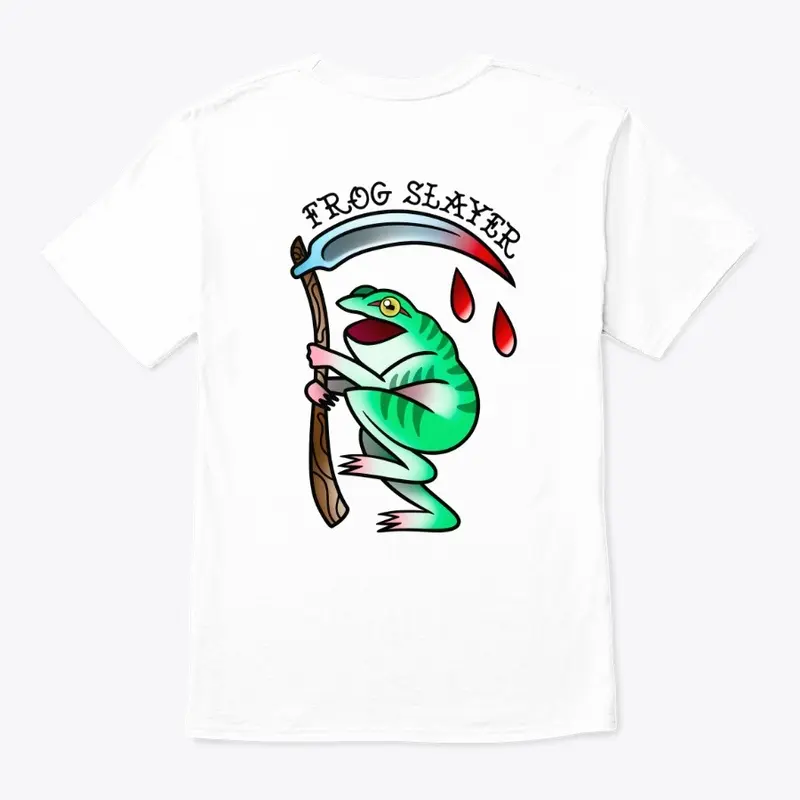 Frogslayer Tee (White)